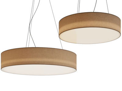 侘寂风圆柱形吊灯3d模型 侘寂风圆柱形吊灯