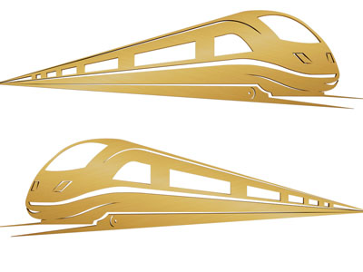 现代高铁 磁悬浮列车 动车 火车剪影墙贴3d模型 现代高铁 磁悬浮列车 动车 火车剪影墙贴