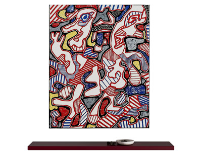 现代抽象装饰挂画