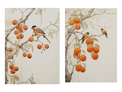 新中式花鸟装饰挂画