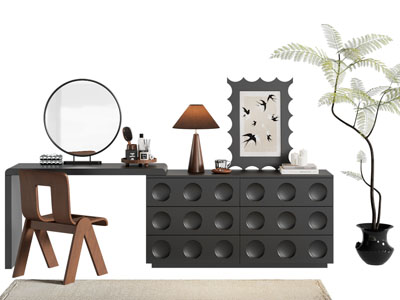 法式中古化妆 梳妆台