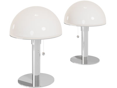 现代复古台灯3d模型 现代复古台灯