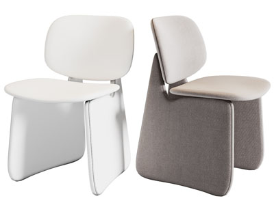 现代布艺休闲椅子