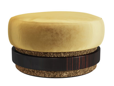 新中式圆形沙发凳子