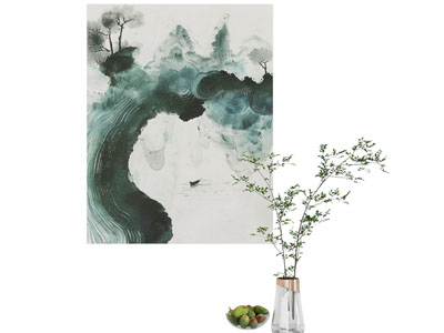 中式水墨装饰挂画