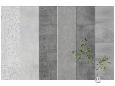 现代水泥护墙板 背景墙