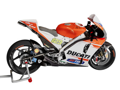 现代摩托车 赛车