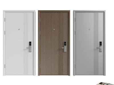 现代防盗门 入户门 平开门