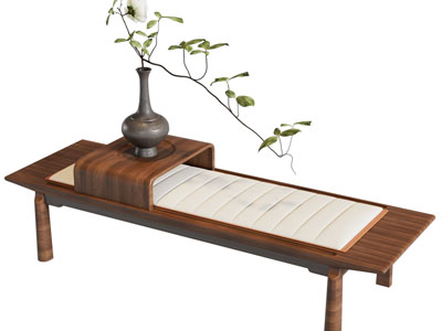 新中式沙发凳子 长凳