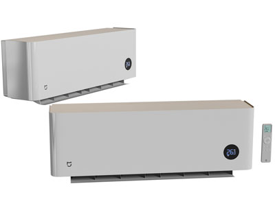 现代壁挂式空调3d模型 现代壁挂式空调