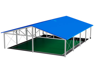 现代钢结构简易房 工业厂房 厂房建筑