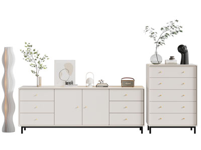 现代玄关柜 边柜 斗柜3d模型 现代玄关柜 边柜 斗柜