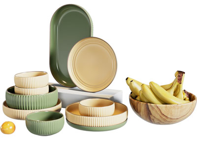 北欧陶瓷碗碟 餐具组合