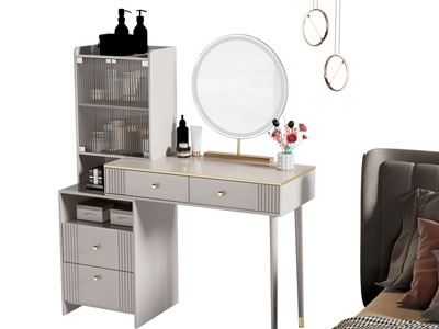 现代轻奢化妆 梳妆台