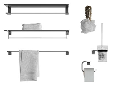 现代毛巾架 毛巾 卫浴小件