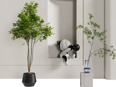 现代陶瓷花盆盆景盆栽植物 花瓶花卉