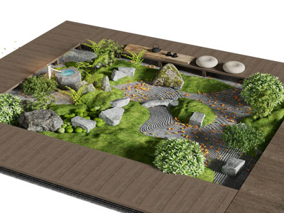 现代庭院景观园艺小品