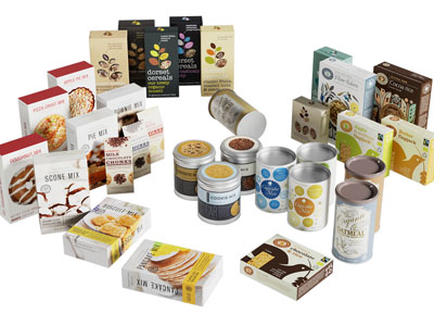 现代零食 饼干 面包 食品