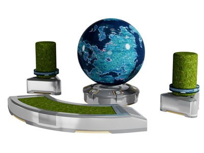 现代美陈 摆件组合 户外装置 园艺小品