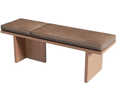 现代长方形沙发凳子