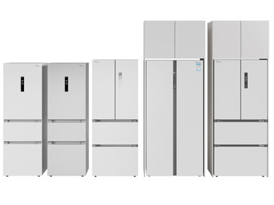 现代电冰箱3d模型 现代电冰箱