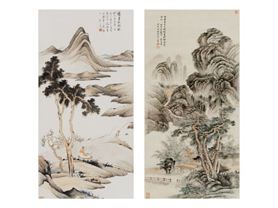 新中式装饰挂画