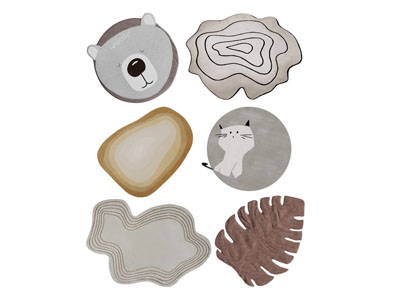 现代卡通动物造型书桌3d模型 现代卡通动物造型书桌