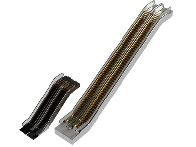 现代自动扶手电梯 商场滚梯