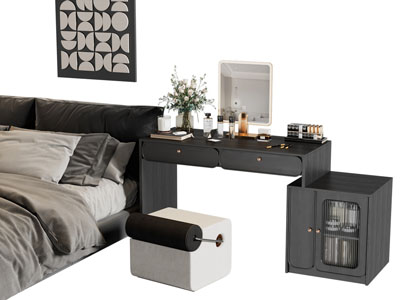 法式化妆 梳妆台