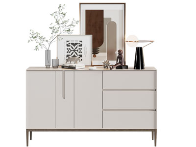 现代玄关柜 边柜3d模型 现代玄关柜 边柜