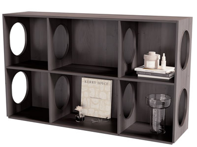 现代实木装饰柜