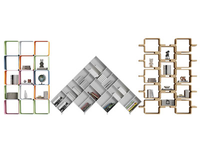 现代造型装饰架 书柜