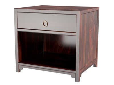 新中式实木床头柜