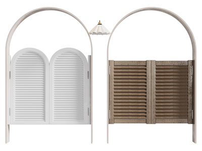 地中海牛仔门 隔断门 半截门