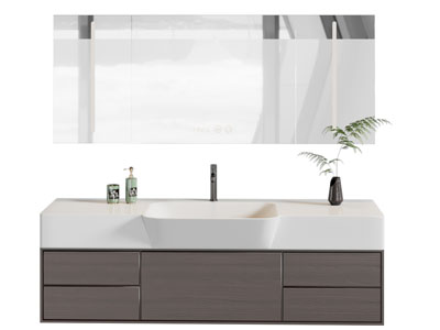 现代洗手台 镜柜 浴室柜