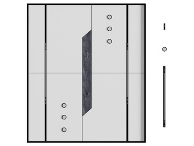 现代天花吊顶3d模型 现代天花吊顶