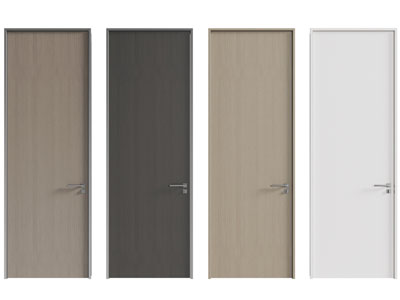 现代单扇木门 平开门 房门