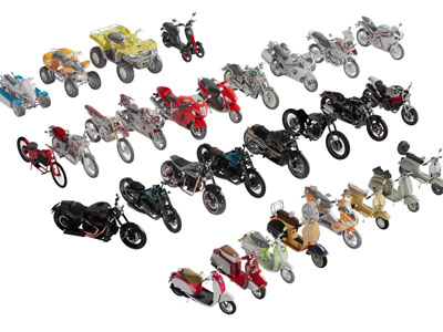 现代摩托车 电瓶车 卡通玩具车