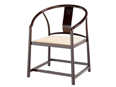 新中式圈椅 扶手椅子