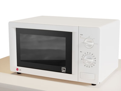 现代微波炉 厨房电器3d模型 现代微波炉 厨房电器