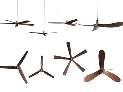 现代木纹理电风扇 风扇灯3d模型 现代木纹理电风扇 风扇灯