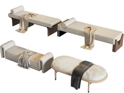 现代床尾凳 沙发凳子