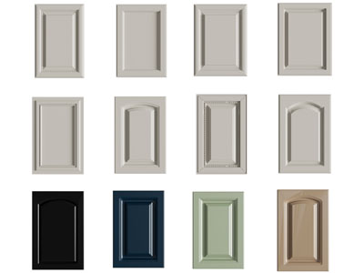 北欧实木柜门3d模型 北欧实木柜门