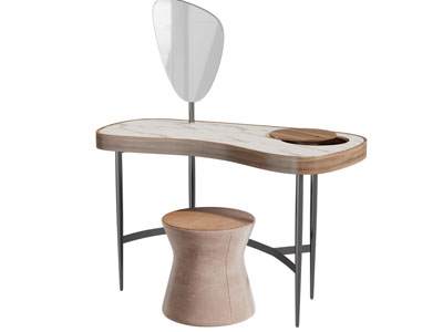 现代化妆 梳妆台3d模型 现代化妆 梳妆台