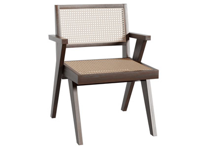 侘寂风休闲椅子 餐椅