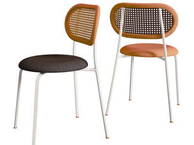 现代复古休闲椅子 餐椅