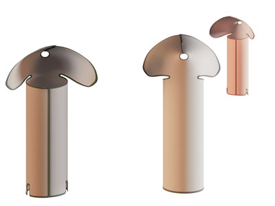 现代台灯3d模型 现代台灯