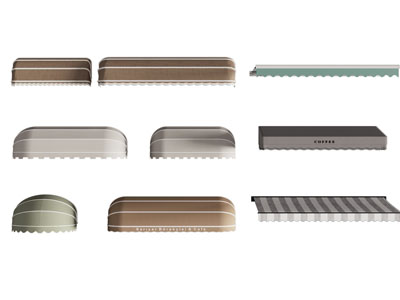 现代遮阳棚 雨棚