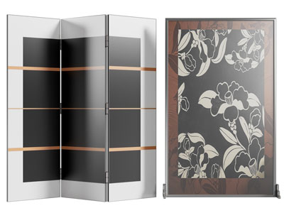 现代屏风 隔断3d模型 现代屏风 隔断