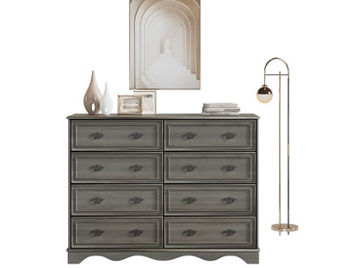 北欧玄关柜 边柜 斗柜3d模型 北欧玄关柜 边柜 斗柜